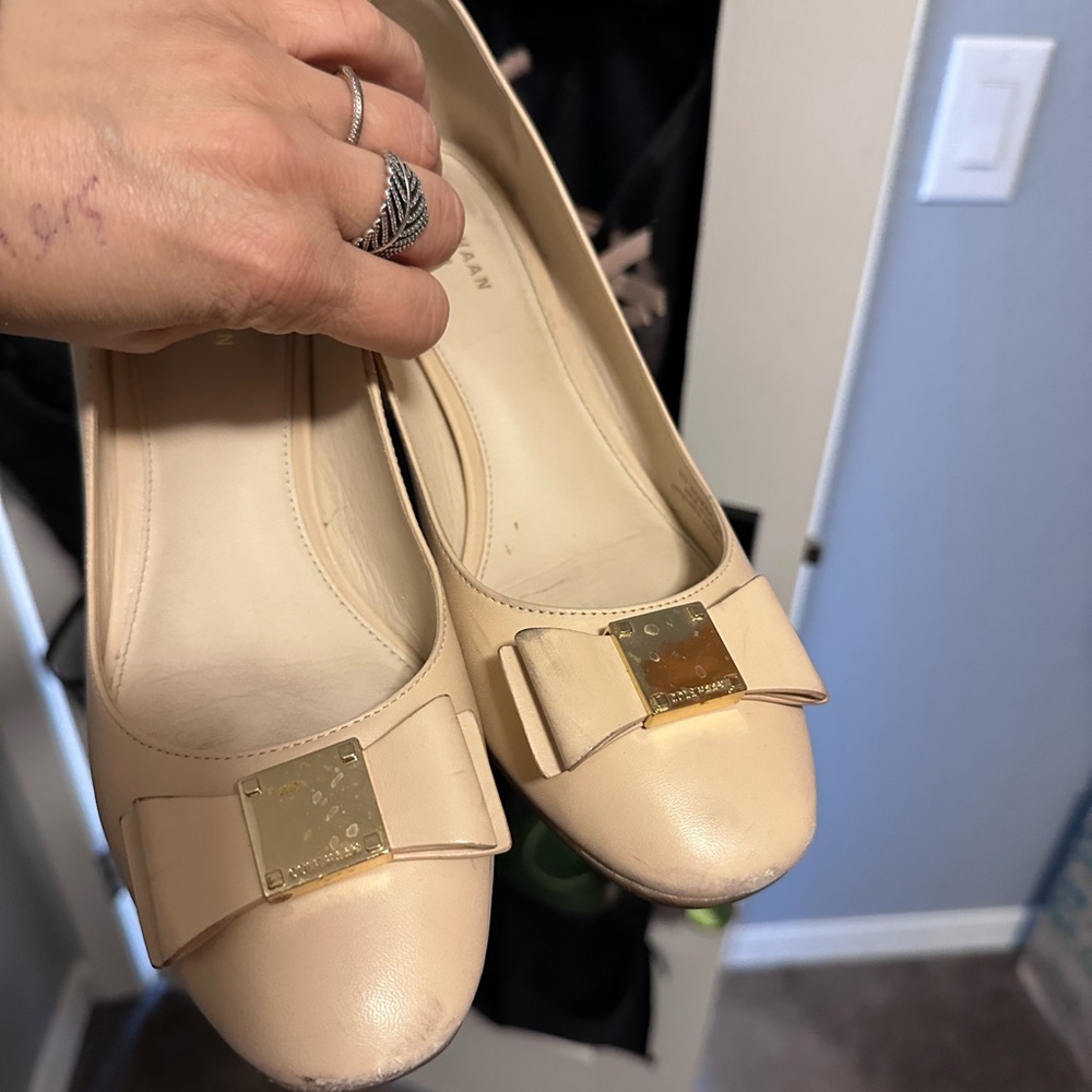 Cole haan chunky heels size 8
